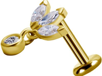 Piercing aus Gold – hochwertig und edel