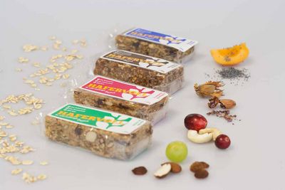 Essen und Trinken HAFERVOLL Flapjacks Riegel Essen und Trinken HAFERVOLL Flapjacks Riegel