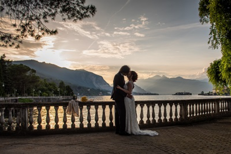 Die spektakulärste Hochzeit, die im bisherigen 21. Jahrhundert am Lago Maggiore gefeiert wurde, fand im August 2015 statt