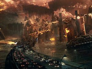Wieder steht die Erde vor dem Untergang, aber hat man einen Film von Emmerich gesehen, hat man alle gesehen Wieder steht die Erde vor dem Untergang, aber hat man einen Film von Emmerich gesehen, hat man alle gesehen