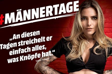 Sophia Thomalla macht erfolgreich Werbung für Media Markt mit der Kampagne #Maennertage