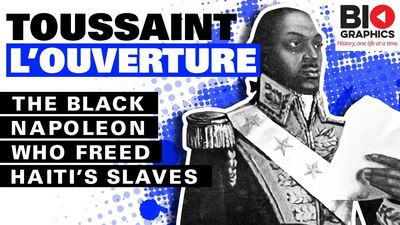 Ein Denkmal mit dem Titel Black Spartacus für Toussaint Louverture