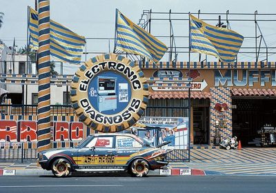 East Los Angeles muffler shop, 1987