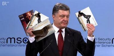 Petro Poroschenko ist duemmer als die Polizei erlaubt.