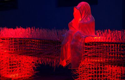 Lichtkunst von Manfred Kielnhofer und Christoph Luckeneder