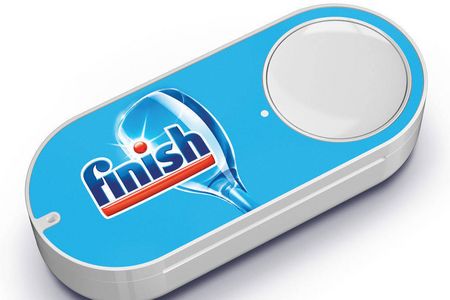 Geschirrspuermittel bequem nachbestellen: Das verspricht der Dash-Button von Amazon. Aber damit ist jetzt Schluss: Das Oberlandesgericht Muenchen verurteilte Amazon am Donnerstag zur Unterlassung