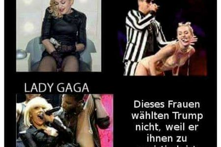 Miley Cyrus, Lady Gaga und Madonna wollen die Aushaengeschilder gegen Frauenfeindlichkeit sein
