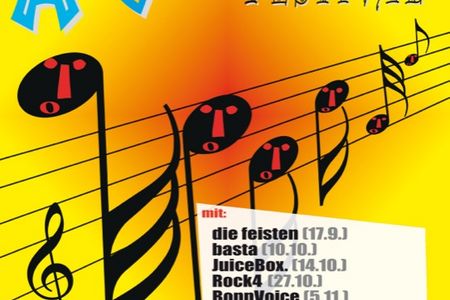 Vokal-Ensembles und Solokuenstler zeigen die ganze Bandbreite eines nach musikalischer Perfektion, Innovation und bestmoeglicher Unterhaltung strebenden Genres.