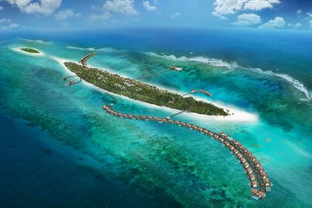 Reisen The Residence Maledives Luftaufnahme