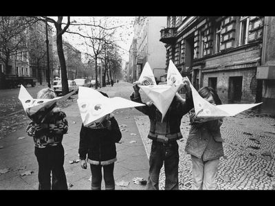 Roger Melis, Kinder in der Kollwitzstraße, Berlin 1974