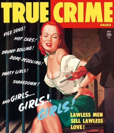 True Crime Detective Magazines, entsprungen aus der großen Depression True Crime Detective Magazines, entsprungen aus der großen Depression