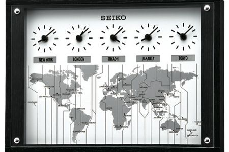 Stil Seiko Zeitzonenuhr