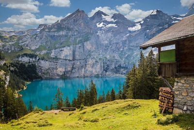 Wanderurlaub im bayerischen Berchtesgaden ist auch ein schoenes Erlebnis fuer Kinder