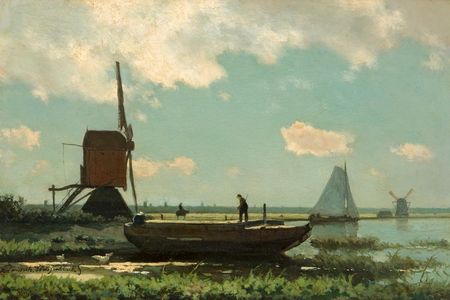 Hendrik Weissenbruch - Polderlandschaft