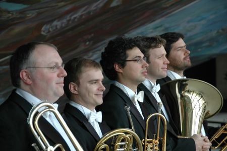 Gewandhaus Brass Quintett tritt in Wiesbaden auf