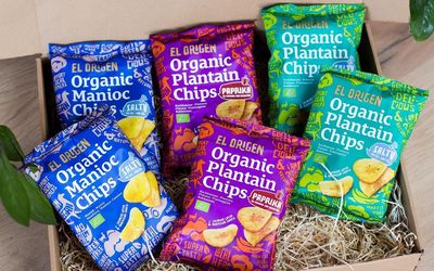 Beste vegane Chips: „Organic Plantain Chips Salty“ von el origen gewinnen PETA Vegan Food Award 2023