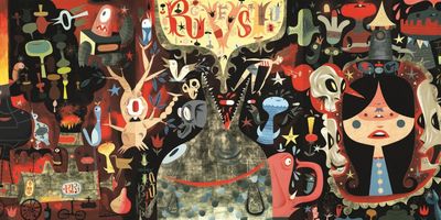 Buch Top 100 Illustrators - Tim Biskup