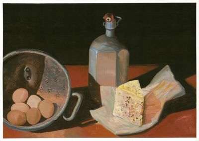 Ausstellung Ernst Marow - Stillleben mit Feldflasche Ausstellung Ernst Marow - Stillleben mit Feldflasche