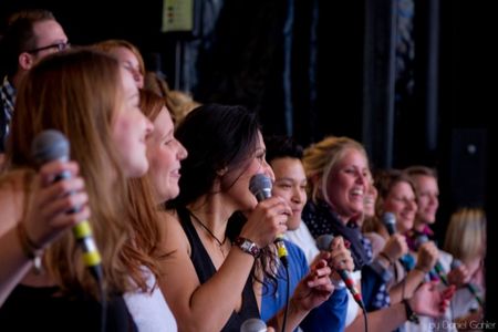 Der Heart Choir eroeffnet das 3. internationale Musikfestival Wittenberg Himmel auf Erden