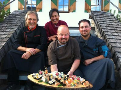 Maierl Alm und Chalets bietet Sushi