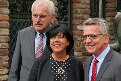 Ulrich Deppendorf, Jutta Zülow, Thomas de Maizière