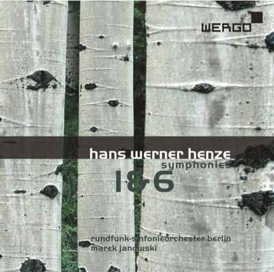 Album Henze Symphonies No.1 & 6 des Rundfunksinfonieorchesters Berlin