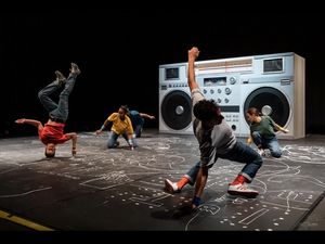Hiphop-Tanztheaterstück back to the roots in Oberhausen Hiphop-Tanztheaterstück back to the roots in Oberhausen