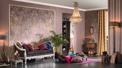 Die neuen Trend-Tapeten sind von klassischen Ornamenten aus Antike und Barock ebenso inspiriert wie vom aktuellen Zeitgeist