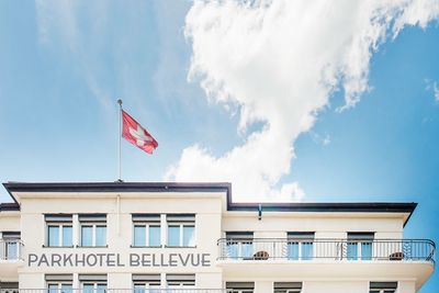 Das Haus von außen - Parkhotel Bellevue und Spa Das Haus von außen - Parkhotel Bellevue und Spa