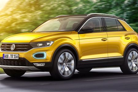 Der neue Superstar von VW laeßt die Herzen höher schlagen. Der Dynamisch, sportliche VW T-Roc laeßt den Dieselskandal sofort vergessen