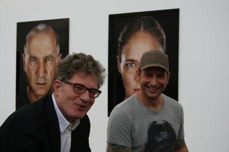 Roger Willemsen und Axl Klein beantworteten Fragen der Pressevertreter.