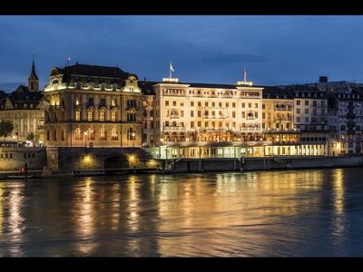 Das Grand Hotel Les Trois Rois in Basel