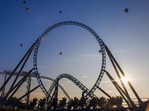 Heißt nicht mehr "blue fire Megacoaster powered by Nord Stream 2": Die Achterbahn im Europa-Park Rust Heißt nicht mehr "blue fire Megacoaster powered by Nord Stream 2": Die Achterbahn im Europa-Park Rust