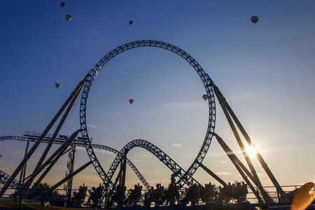 Heißt nicht mehr "blue fire Megacoaster powered by Nord Stream 2": Die Achterbahn im Europa-Park Rust