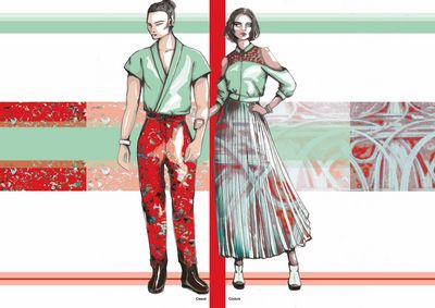 Stil HUGO BOSS Entwurf Ida Sellinger