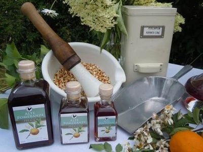 Eines von vielen regionalen Produkten aus der Mecklenburgischen Seenplatte ist der Bitterlikoer Alte Pomeranze der Hahnschen Gutsmanufaktur in Liepen