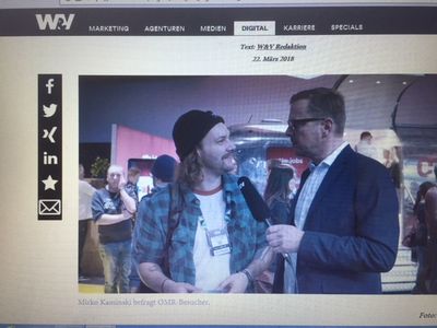 Mirko Kaminski befragt OMR-Besucher. Der Begriff Rockstars ist schon peinlich genug. Aber dass sich alberne Reklameheinis als Online Marketing Rockstars bezeichnen ist grottenalbern