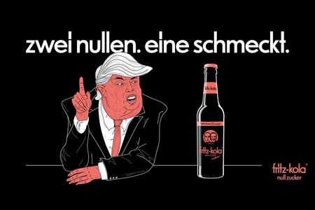 Das neuste Kampagnenmotiv von fritz-kola