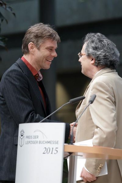 Philipp Ther - erhaelt den Preis der Buchmesse Leipzig