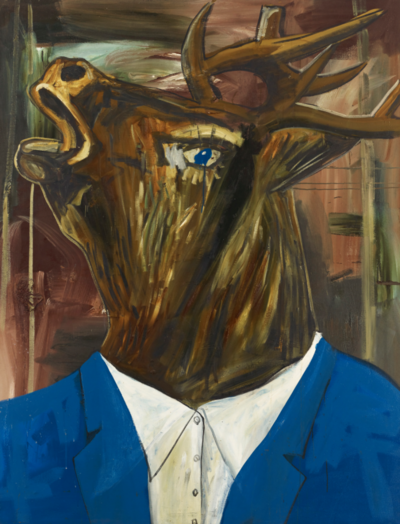 Ausstellung im Museum Brandhorst, Werk von Albert Oehlen