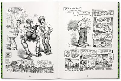 Robert Crumb, Zeichenstift und Tusche auf Papier Robert Crumb, Zeichenstift und Tusche auf Papier