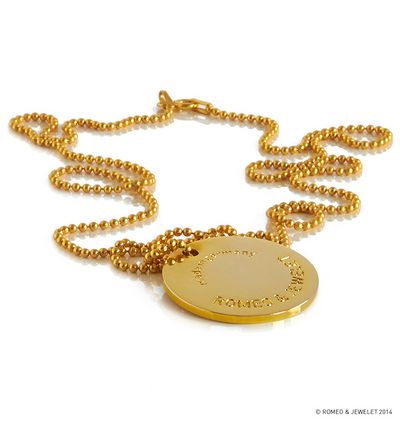 Stil ROMEO & JEWELET Kette Nahaufnahme Collier de Filles Stil ROMEO & JEWELET Kette Nahaufnahme Collier de Filles