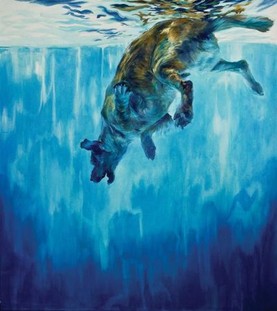 AGATA KUS Vorsicht Bissige Huendin ausstellung in der galerie sandhofer