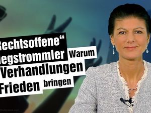 Sahra Wagenknecht wird am Ende Recht behalten Sahra Wagenknecht wird am Ende Recht behalten