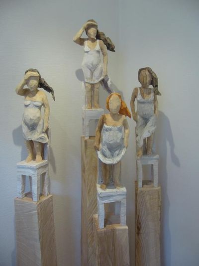 Holzskulpturen von Daniel Eggli