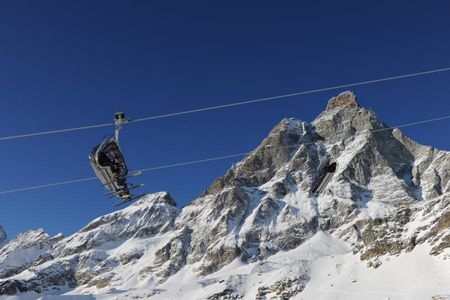 Reisen Valle d Aosta Sessellift Pancheron