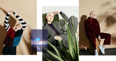 Retro-Einflüsse, feminine Blumenprints und warme Farben fuer den Herbst und Winter von Armedangels