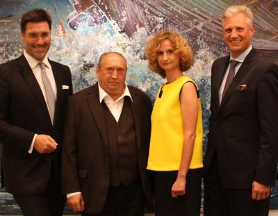 Kunstrundgang mit Dorothea Schuele und Hermann-Josef Kuhna im Bankhaus Merck Finck