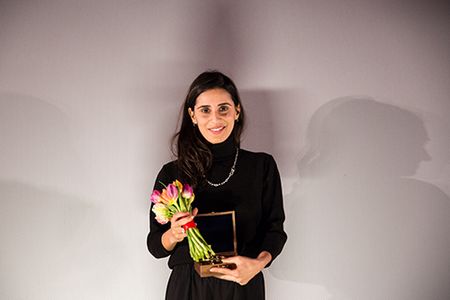 Die Gewinnerin des Kompass-Perspektive-Preises Maryam Zaree