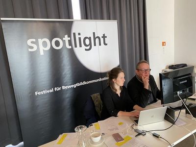 Fachjury Sitzung Amelie und Peter Frey